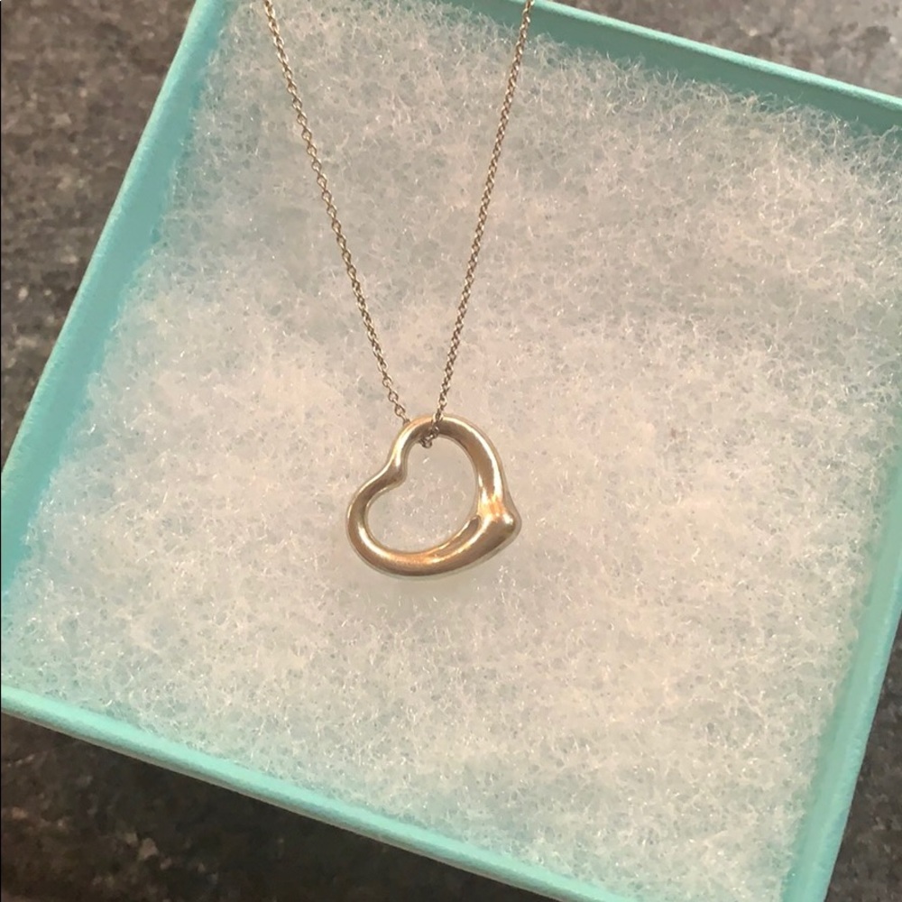 Elsa Peretti open heart pendant